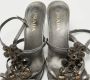 Prada Vintage Pre-owned Leather sandals Gray Dames - Thumbnail 4