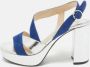 Prada Vintage Pre-owned Leather sandals Gray Dames - Thumbnail 2