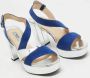 Prada Vintage Pre-owned Leather sandals Gray Dames - Thumbnail 4