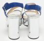 Prada Vintage Pre-owned Leather sandals Gray Dames - Thumbnail 5