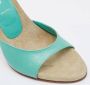 Prada Vintage Pre-owned Leather sandals Green Dames - Thumbnail 7