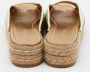 Prada Vintage Pre-owned Leather sandals Green Dames - Thumbnail 5