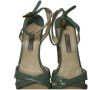 Prada Vintage Pre-owned Leather sandals Green Dames - Thumbnail 6