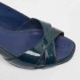 Prada Vintage Pre-owned Leather sandals Green Dames - Thumbnail 7