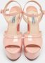 Prada Vintage Pre-owned Leather sandals Pink Dames - Thumbnail 3