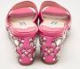 Prada Vintage Pre-owned Leather sandals Pink Dames - Thumbnail 4