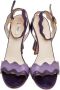 Prada Vintage Pre-owned Leather sandals Purple Dames - Thumbnail 2