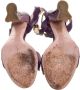 Prada Vintage Pre-owned Leather sandals Purple Dames - Thumbnail 5