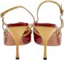Prada Vintage Pre-owned Leather sandals Red Dames - Thumbnail 4