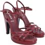 Prada Vintage Pre-owned Leather sandals Red Dames - Thumbnail 6