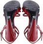 Prada Vintage Pre-owned Leather sandals Red Dames - Thumbnail 7