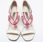 Prada Vintage Pre-owned Leather sandals White Dames - Thumbnail 3