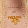Prada Vintage Pre-owned Leather sandals Yellow Dames - Thumbnail 8