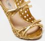 Prada Vintage Pre-owned Leather sandals Yellow Dames - Thumbnail 7