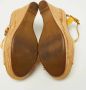Prada Vintage Pre-owned Leather sandals Yellow Dames - Thumbnail 6