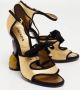 Prada Vintage Pre-owned Leather sandals Yellow Dames - Thumbnail 4