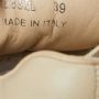 Prada Vintage Pre-owned Leather sneakers Beige Dames - Thumbnail 8