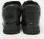 Prada Vintage Pre-owned Leather sneakers Black Dames - Thumbnail 5