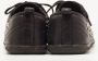 Prada Vintage Pre-owned Leather sneakers Black Dames - Thumbnail 5