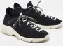 Prada Vintage Pre-owned Leather sneakers Black Dames - Thumbnail 4