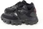 Prada Vintage Pre-owned Leather sneakers Black Dames - Thumbnail 3