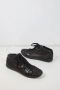 Prada Vintage Pre-owned Leather sneakers Black Dames - Thumbnail 4