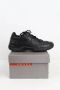 Prada Vintage Pre-owned Leather sneakers Black Dames - Thumbnail 6