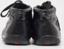 Prada Vintage Pre-owned Leather sneakers Black Heren - Thumbnail 5