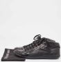 Prada Vintage Pre-owned Leather sneakers Black Heren - Thumbnail 9