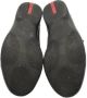Prada Vintage Pre-owned Leather sneakers Black Heren - Thumbnail 5