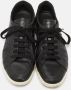 Prada Vintage Pre-owned Leather sneakers Black Heren - Thumbnail 2