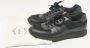 Prada Vintage Pre-owned Leather sneakers Black Heren - Thumbnail 8