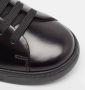 Prada Vintage Pre-owned Leather sneakers Black Heren - Thumbnail 8