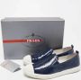 Prada Vintage Pre-owned Leather sneakers Blue Dames - Thumbnail 9