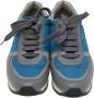 Prada Vintage Pre-owned Leather sneakers Blue Dames - Thumbnail 2