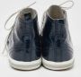 Prada Vintage Pre-owned Leather sneakers Blue Dames - Thumbnail 5