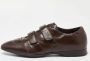 Prada Vintage Pre-owned Leather sneakers Brown Heren - Thumbnail 2