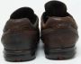 Prada Vintage Pre-owned Leather sneakers Brown Heren - Thumbnail 5