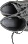 Prada Vintage Pre-owned Leather sneakers Gray Heren - Thumbnail 8
