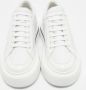 Prada Vintage Pre-owned Leather sneakers White Dames - Thumbnail 3
