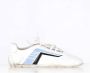 Prada Vintage Pre-owned Leather sneakers White Heren - Thumbnail 9
