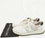 Prada Vintage Pre-owned Leather sneakers White Heren - Thumbnail 9
