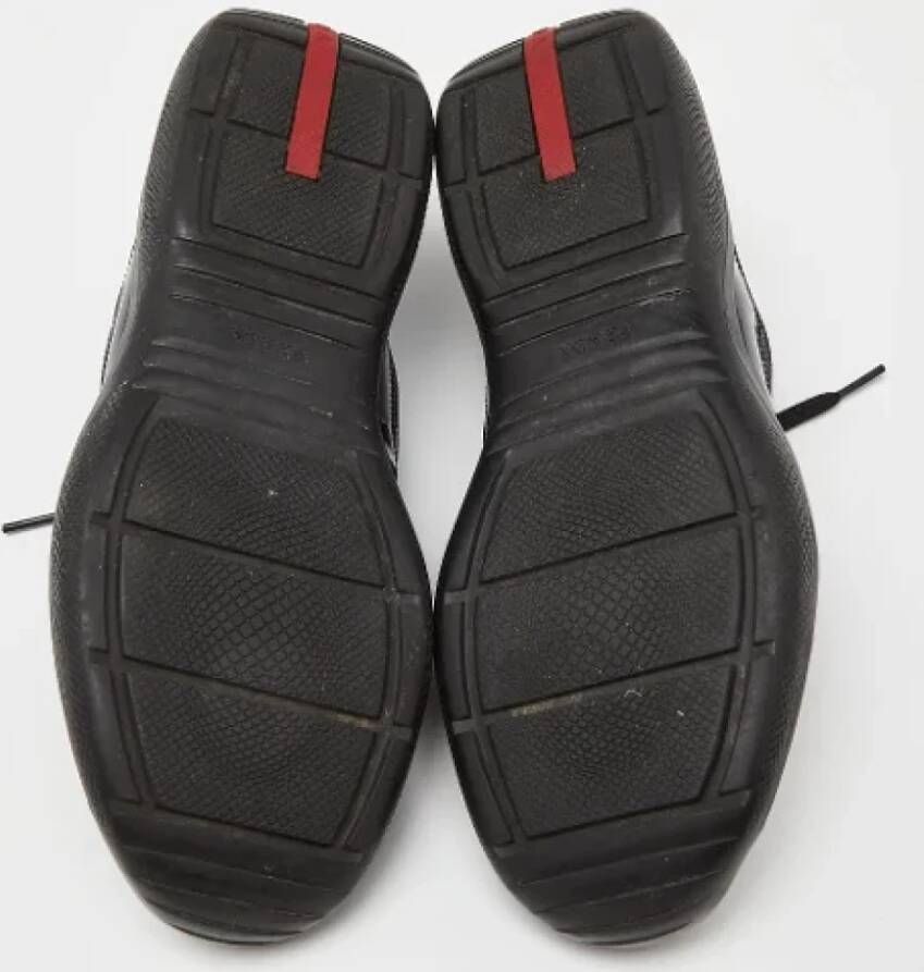 Prada Vintage Pre-owned Mesh sneakers Black Dames