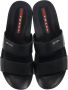 Prada Vintage Pre-owned Nylon sandals Black Heren - Thumbnail 6