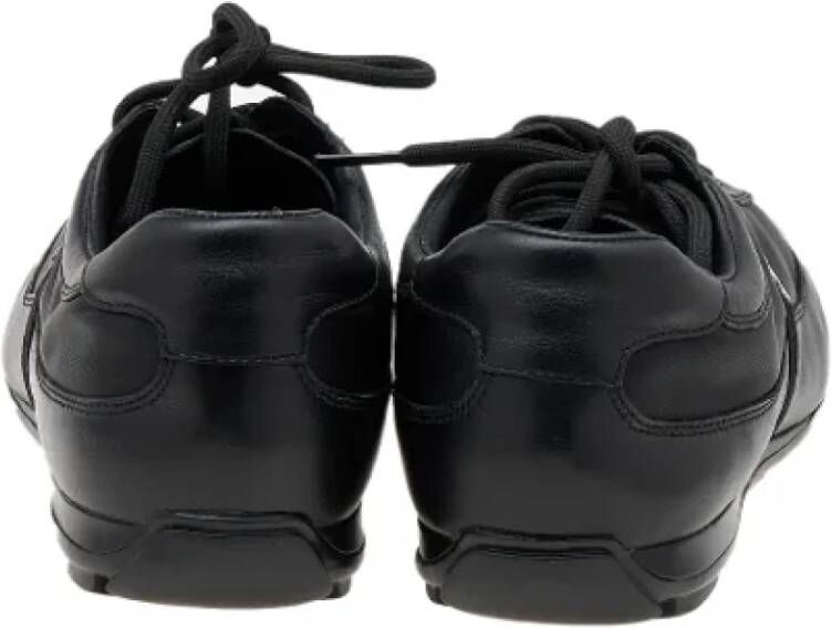 Prada Vintage Pre-owned Nylon sneakers Black Dames