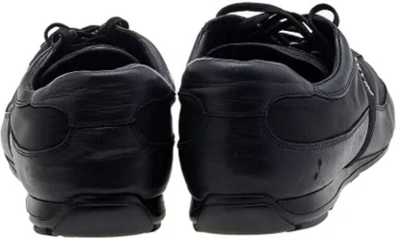 Prada Vintage Pre-owned Nylon sneakers Black Dames