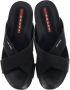 Prada Vintage Pre-owned Polyester sandals Black Dames - Thumbnail 6