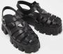 Prada Vintage Pre-owned Rubber sandals Black Dames - Thumbnail 4