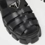Prada Vintage Pre-owned Rubber sandals Black Dames - Thumbnail 7
