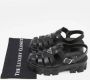 Prada Vintage Pre-owned Rubber sandals Black Dames - Thumbnail 9
